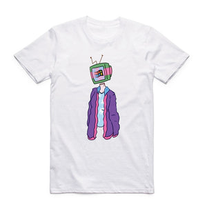 S-XXX Men Women Vaporwave Awesome T-shirt Short sleeve O-Neck Harajuku Fashion Tshirt Streetwear Swag
