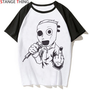 New Slipknot T Shirt Men/women T-shirt Printing Rock Punk Rock Band Punk Streetwear Tshirt Summer Hip Hop Top Tees Male/female