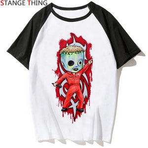 New Slipknot T Shirt Men/women T-shirt Printing Rock Punk Rock Band Punk Streetwear Tshirt Summer Hip Hop Top Tees Male/female
