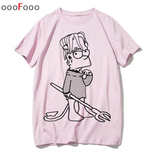 lil peep t shirt rap rapper hip hop Lil Peep. Cry Baby t-shirt tshirt top tee shirts funny tshirt men male/women Printed